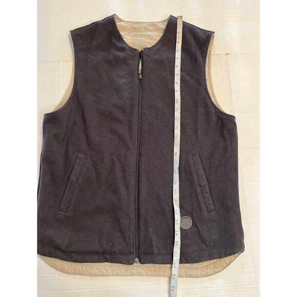 Adidas Originals & Wings+Horns Mens Reversible Vest M Nylon/Wool tan/Black RARE! - Picture 12 of 12